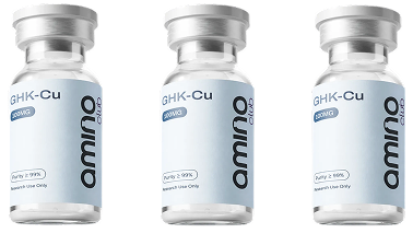 Research peptide vial